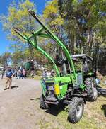 =Deutz-Fahr D 4807 steht bei der Oldtimerschau in Wasenberg, 05-2025