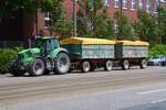 Deutz Fahr 6215 am 16.07.26 in Ludwigshafen 