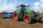 Fendt 718 Vario beim FENDT-Feldtag in Wadenbrunn im August 2014