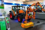 Fendt e107 Vario Kommunal am 15.11.25 auf der Agritechnica in Hannover Messe