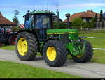 John Deere 3750 zu Besuch am Oldtimer Treffen in Lüterswil/SO am 31.08.2025