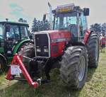 Massey Ferguson 3655, BJ 1995, beim Gromperefest in Binsfeld im Bild festgehalten.