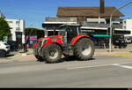 Massey Ferguson 7S.165 unterwegs in Marly am 27.04.2026