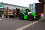 Valtra N-Serie mit Reil Eichinger Forstaufbau am 14.11.25 auf der Agritechnica in Hannover Messe
