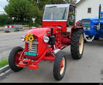 Roter Bucher D 4000 am Oldtimertreffen in Rheinfelden am 27.09.2025