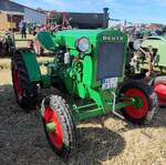 =11er Deutz, gesehen bei der Oldtimerausstellung der OLDTIMERFREUNDE OHMTAL in Dannenrod, 09-2025