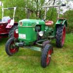 Deutz D25, gesehen beim Oldtimertreffen in Hainzell, Mai 2015 