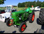 Deutz D 25 Traktor an einem Treff in Bleienbach am 31.07.2022