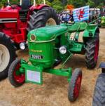 Deutz D 15, BJ 1964, 805 ccm, 14 PS, war zum Oldtimertreffen in Warken gekommen.