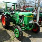 Deutz ist Gast bei der Oldtimerausstellung der Traktor-Oldtimer-Freunde Wiershausen, April 2012 