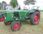=Deutz D 40, ausgestellt bei der Oldtimeraustellung vom Landmännerverein Bermuthshain im Juni 2019