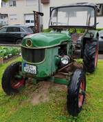 =Deutz D 40, ausgestellt beim Ortjubiläum '1000 Jahre Eiterfeld-Ufhausen' im Juni 2025