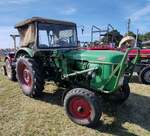 =Deutz, ausgestellt bei der Oldtimerveranstaltung der OLDTIMERFREUNDE OHMTAL in Dannenrod, 09-2025