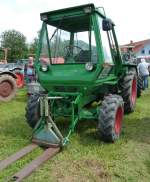 Deutz Intrac bei der Oldtimerausstellung in Ebersburg, Juni 2012
