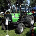 Deutz DX 3.10 steht bei der Oldtimerausstellung in Gudensberg, Juli 2015