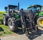 =Deutz DX 4.5 ausgestellt bei der Oldtimerschau in Wasenberg, 05-2025