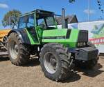 Deutz DX 7.10, BJ 1981,170 PS, war bei dem Oldtimertreffen in Nocher vor Ort.