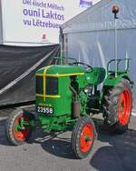 Deutz F1L 514/51, BJ 1952, aufgenommen beim Bauernhof in der Stadt, in Luxemburg. 03.2026