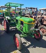 =Deutz F1L 512, Bj. 1957, 763 ccm, 11 PS, ausgestellt bei der Oldtimerschau in Wasenberg, 05-2025