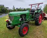 =Deutz 5005, gesehen beim Ortsjubiläum '1000 Jahre Eiterfeld-Ufhausen' im Juni 2025