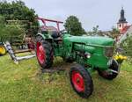 =Deutz 5005, gesehen beim Ortsjubiläum '1000 Jahre Eiterfeld-Ufhausen' im Juni 2025