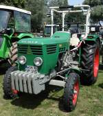 Deutz 4006, gesehen bei der Oldtimerausstellung in Gudensberg, Juli 2015