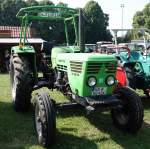 Deutz 6206 steht bei der Oldtimerausstellung in Gudensberg, Juli 2015
