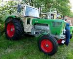 =Deutz 7506 steht bei der Oldtimerausstellung in Thalau im Mai 2017