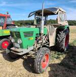 =Deutz 06, ausgestellt bei der Oldtimerveranstaltung der OLDTIMERFREUNDE OHMTAL in Dannenrod, 09-2025