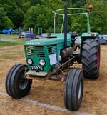 Deutz 10006, BJ 1972, 5700ccm, 100PS, ausgestellt beim Oldtimertreffen in Warken. 19.07.2026