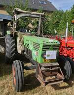Deutz 7206, BJ 1975, 72 PS, 4 Zyl, aufgenommen beim traktorentreffen in Keispelt.