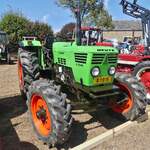 Deutz 7206, BJ 1975, 70 PS, 4Zyl, war in Nocher beim Oldtimertreffen zu sehen. 23.08.2026