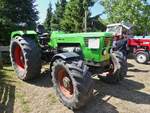 Deutz D 10006 A, BJ 1974, 100 PS, 6Zyl, war zum Traktorentreffen nach Nocher gekommen.