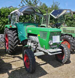 Deutz 8006, BJ 1974, 80 PS, 6Zyl, war beim Oldtimertreffen in Nocher zu sehen. 23.08.2026