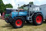 =Eicher 3105, gesehen auf dem Ausstellungsgelände der Fendt-Freunde Bad Bocklet im Juni 2018