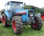 Eicher 3108 Turbo besucht die Oldtimerausstellung an der Ebersburg, Juni 2014