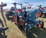 =Eicher ED, ausgestellt bei der Oldtimerveranstaltung der OLDTIMERFREUNDE OHMTAL in Dannenrod, 09-2025