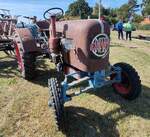 =Eicher ED 16, ausgestellt bei der Oldtimerveranstaltung der OLDTIMERFREUNDE OHMTAL in Dannenrod, 09-2025