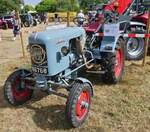 Eicher ED 13, BJ 1957, 16 PS, 1Zyl, 1425 ccm, aufgenommen beim traktorentreffen in Keispelt.