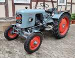 =Eicher EKL, Bj. 1956, 16 PS, gesehen beim Ortsjubiläum 1000 Jahre Großenbach im Juni 2025