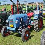 Eicher Leopard, BJ 1964, ausgestellt beim Gromperefest in Binsfeld (L) 07.09.2025