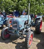 Eicher Mammut, BJ 1966, 50PS, 4Zyl, war zum Oldtimertreffen in Nocher gekommen.