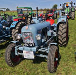 Eicher 300 S Königstiger, BJ 1962, aufgenommen beim Gromperefest in Binsfeld. 07.09.2025