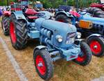 Eicher K�nigstiger EM 300S, BJ 1966, 40 PS, 2925 ccm, war aus dem nahen Grenzgebiet nach Warken zum Oldtimertreffen gekommen. 19.07.2026