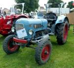 Eicher Tiger konnte beim Sommerfest in Karlsdorf-Neuthart besichtigt werden, Juni 2013