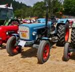 Eicher Wotan 1, BJ 1970, 5890 ccm, 80PS, war zum Oldtimertreffen in Warken angereist.