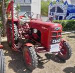 Fahr D 160 H, BJ 1955, 22 PS 2 Zyl, war zum Oldtimertreffen in Nocher gekommen.
