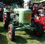 Fendt Dieselross steht bei der Oldtimerausstellung in Gudensberg im Juli 2015