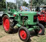 Fendt Dieselross steht bei der Oldtimerausstellung in Gudensberg im Juli 2015