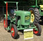 Fendt F 15 steht bei der Oldtimerausstellung in Gudensberg im Juli 2015